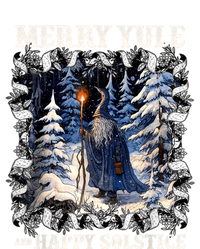 Merry Solstice Happy Yule Christmas Bird Nordic Xmas Graphic Poster