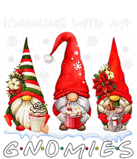 Hanging With My Gnomies Funny Gnome Friend Christmas Pajamas Sustainable Bucket Hat