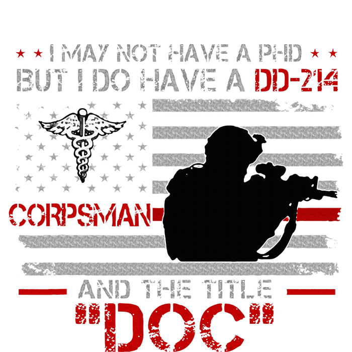 Corpsman 8404  Title Doc DD214  Gift For Corpsman Veteran Full Zip Hoodie