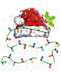 Grandma Claus Christmas Lights Pajama Family Matching T-Shirt