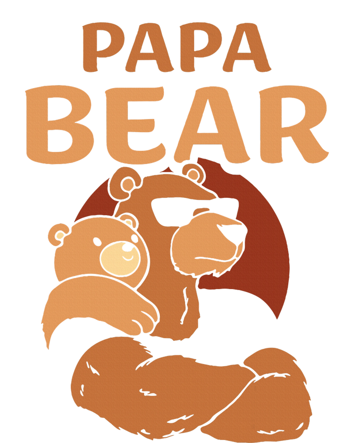 Papa Bear Bears Animal Pun Lover Dad Father Daddy Father's Tank Top