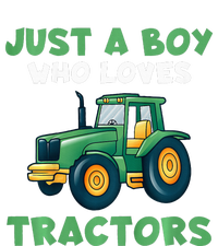 Farm Lifestyle Just A Boy Who Loves Tractors T-Shirt