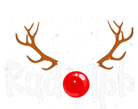 Rudolph Red Nose Reindeer Christmas Funny Tie Dye Hoodie