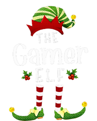 Gamer Christmas Elf Matching Pajama XMas Party Striped Beanie with Solid Band