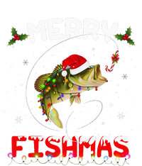 Merry Fishmas Funny Fishing Christmas Pajama Fishers Grommeted Golf Towel