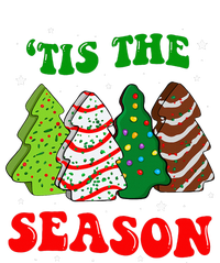 Tis' The Season Christmas Tree Cakes Debbie Groovy T-Shirt