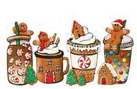 Gingerbread Cookie Christmas Coffee Cups Latte Drink Outfit Poster