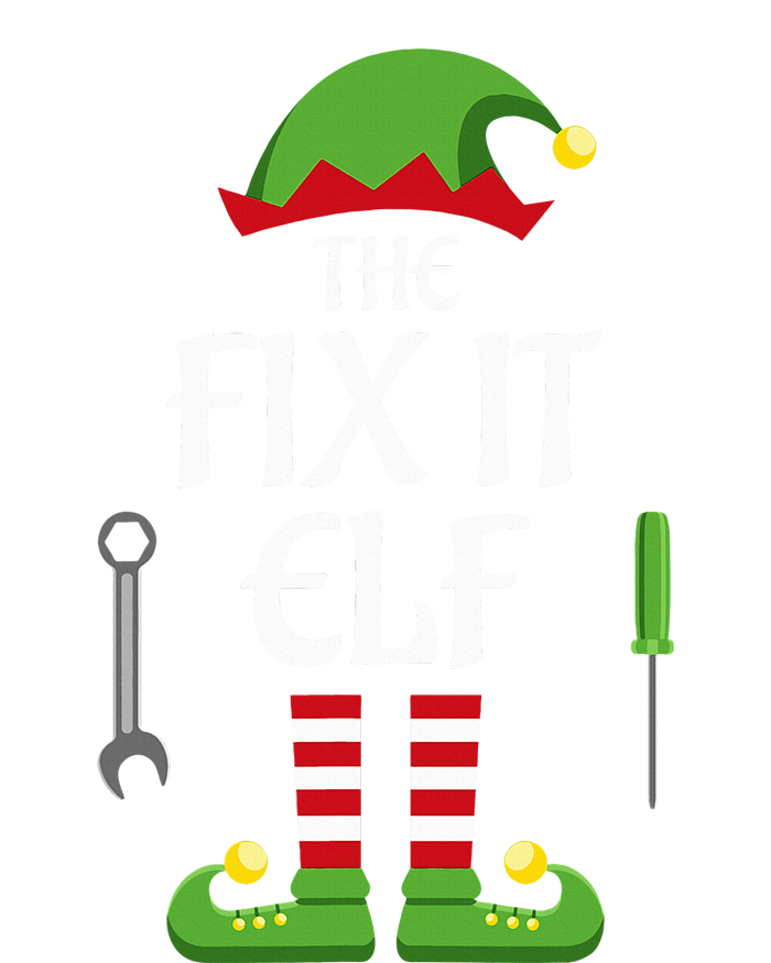 Fix It Elf Family Matching Group Christmas Ladies PosiCharge Competitor Racerback Tank