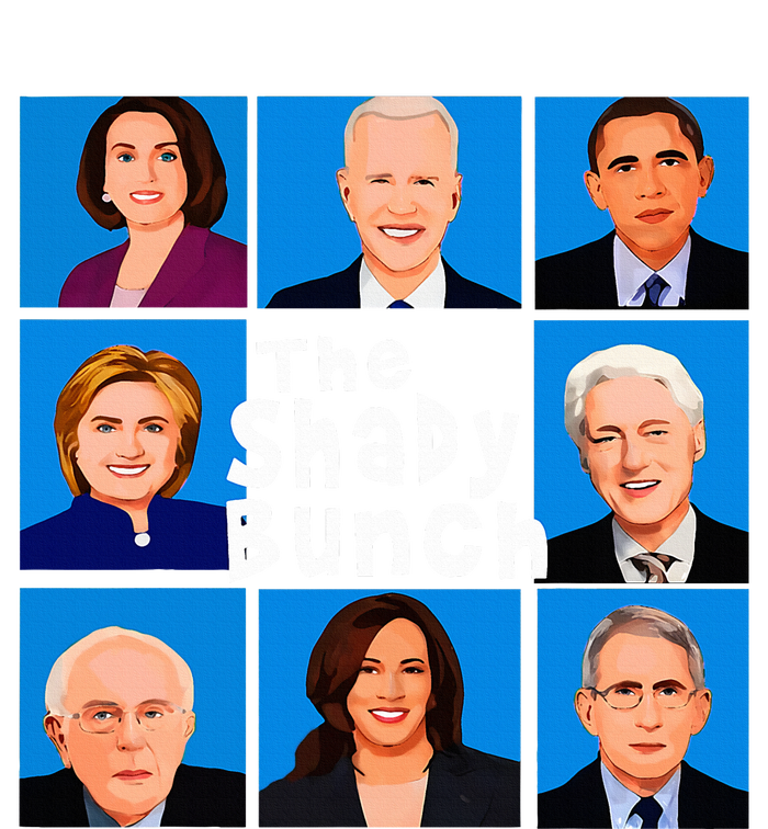 The Shady Bunch Anti Biden Obama Clinton Funny Vote Trump  Ladies Essential Tank