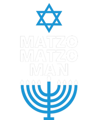 Matzo Matzo Man Hanukkah Full-Length Apron With Pockets