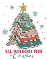 All Booked For Christmas Vintage Librarian Xmas Tree Lights Gift T-Shirt