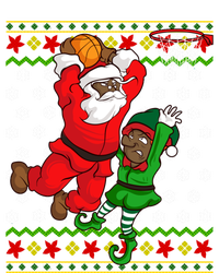 Basketball Black African American Santa Claus Dunk Elf Cool Gift T-Shirt