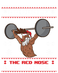 Brodolf The Red Nose Gainzdeer Gym Ugly Christmas Sweater Cute Gift Gift Full-Length Apron With Pockets