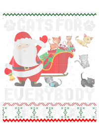 Christmas Cats For Everybody Ugly Sweater Funny Cute Gift Sustainable Knit Beanie