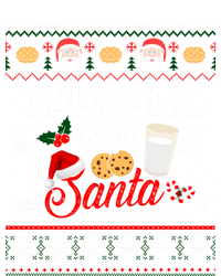 I Put Out For Santa Funny Christmas Cookies And Milk Ugly Great Gift Ladies Essential Tank