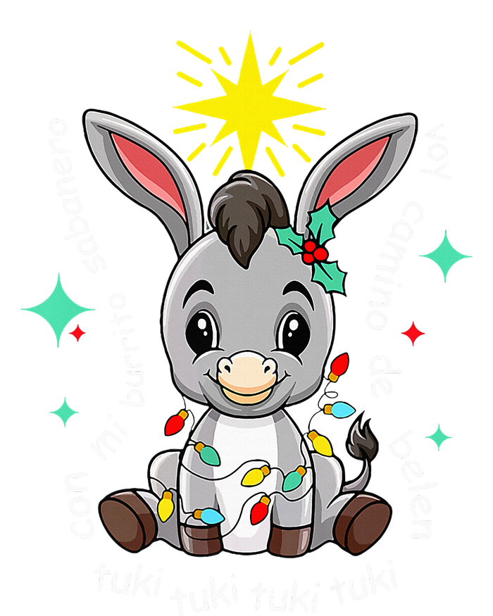 Mi Burrito Sabanero Mexican Tuki Tuki Donkey Latino Xmas Poster