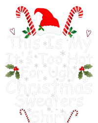 This Is My It's Too Hot For Ugly Christmas Sweaters Funny Short Acrylic Beanie