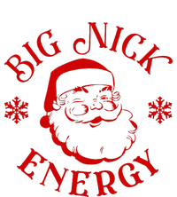 Big Nick Energy Christmas Retro Groovy Funny Vintage Santa Urban Pullover Hoodie