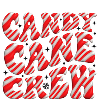 Candy Cane Crew Funny Christmas Candy Cane Lover Xmas Pajama Pajama Set