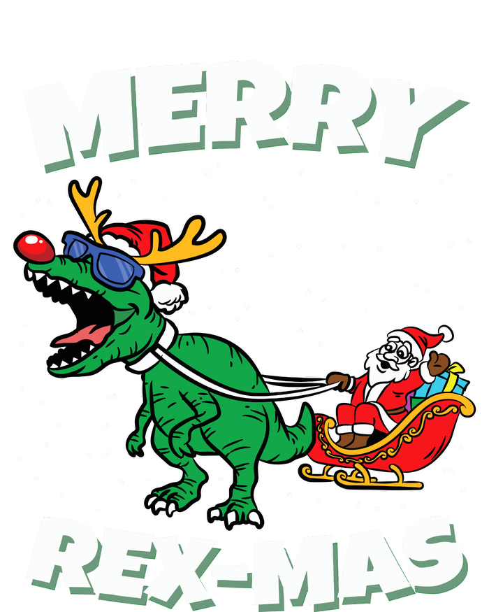 Merry Rexmas Christmas Pajama Santa Riding Dinosaur Trex Valucap Bio-Washed Visor