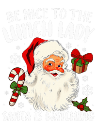 Be Nice To The Lunch Lady Santa Is Watching Christmas  Performance Fleece Hoodie