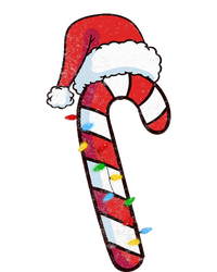 funny Christmas Candy Cane Santa  Tall Hoodie