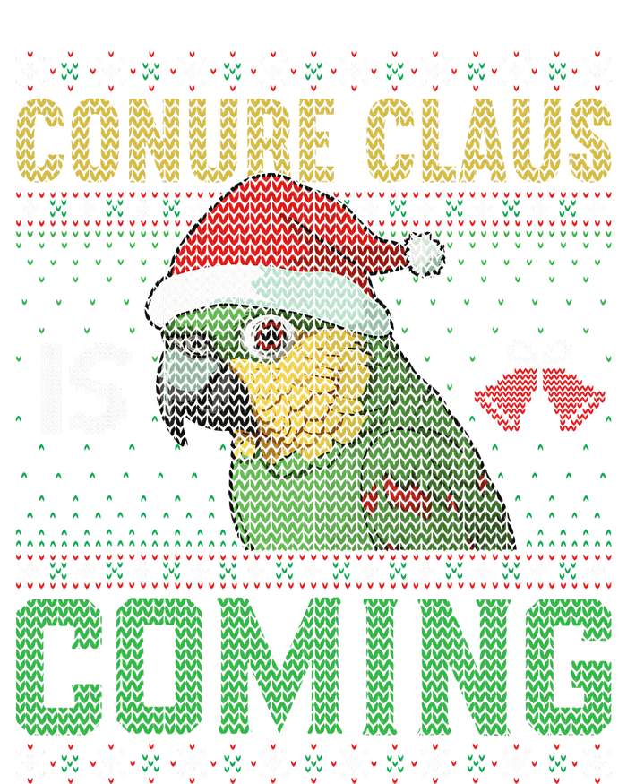 Conure Claus is Coming Ugly Sweater Xmas Ugly  Tall Hoodie