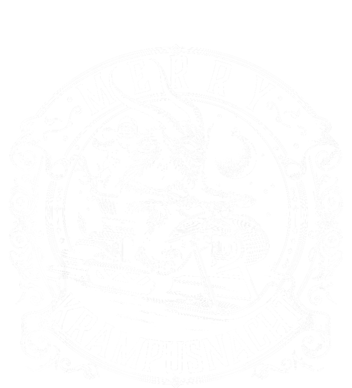 Krampusnacht Krampus On A Snowmobile Tall Hoodie