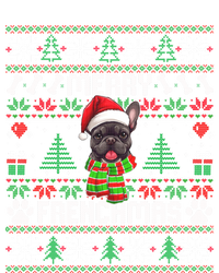 Funny Merry Frenchmas French Bulldog Christmas Ugly Sweater Ladies Long Sleeve Shirt