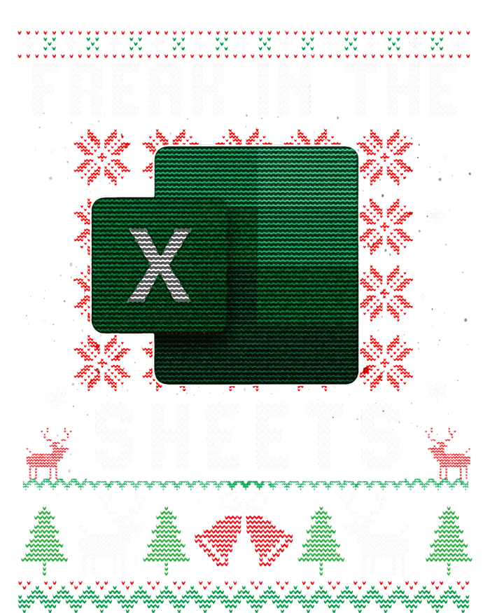 Freak In The Sheets Excel Ugly Christmas Sweater Funny Hoodie