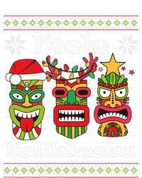 Mele Kalikimaka Christmas Hawaiian Santa Tiki Ugly Xmas T-Shirt