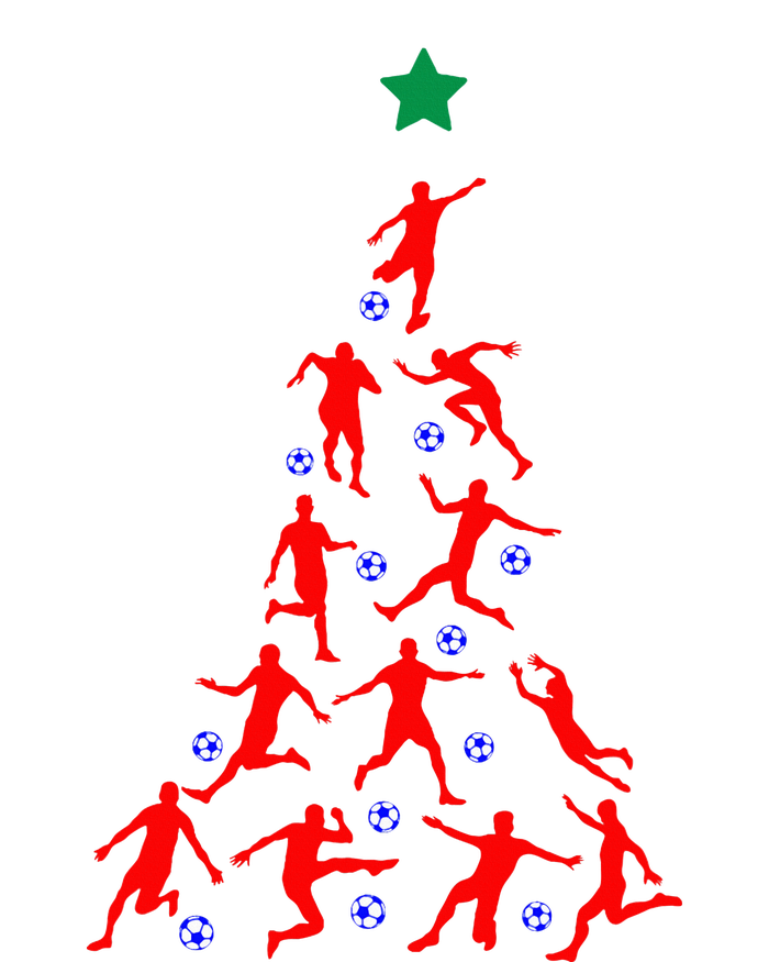 USA Christmas Soccer Jersey Xmas Tree Magnet