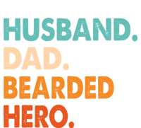 Funny Husband Dad Beard Legend Vintage Bearded Long Sleeve Shirt