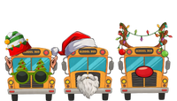 Christmas Bus Driver School Student T-Shirt