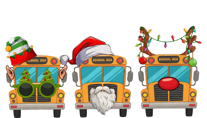 Christmas Bus Driver School Student T-Shirt