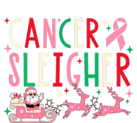 Breast Cancer Christmas Pink Ribbon Santa Sleigh Reindeer  T-Shirt