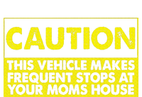 Caution This Vehicle Makes Frequent Stops At Your Moms House Kids Long Sleeve Shirt