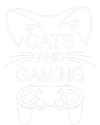 Cats And Gaming Funny Cat Lover Gaming Gift Gamer  T-Shirt