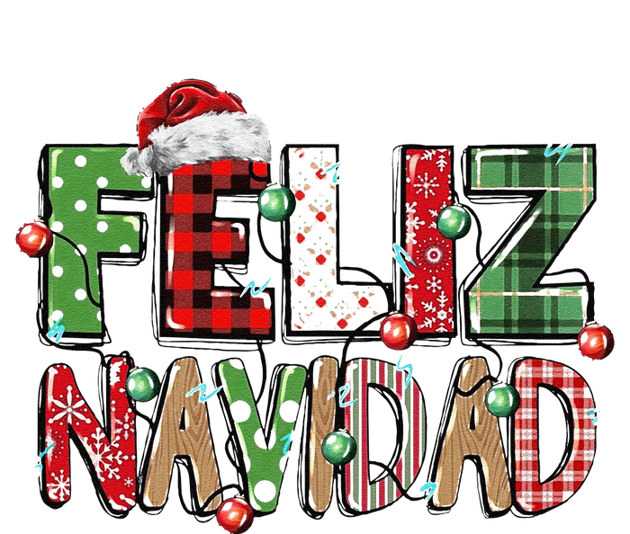 Funny Feliz Navidad Spanish Merry Christmas Christmas Lights Family Matching T-Shirt