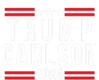 Trump Carlson 2024 President Election Us Flag Pro America Trumpcarlson Campaign Ceramic Star Ornament