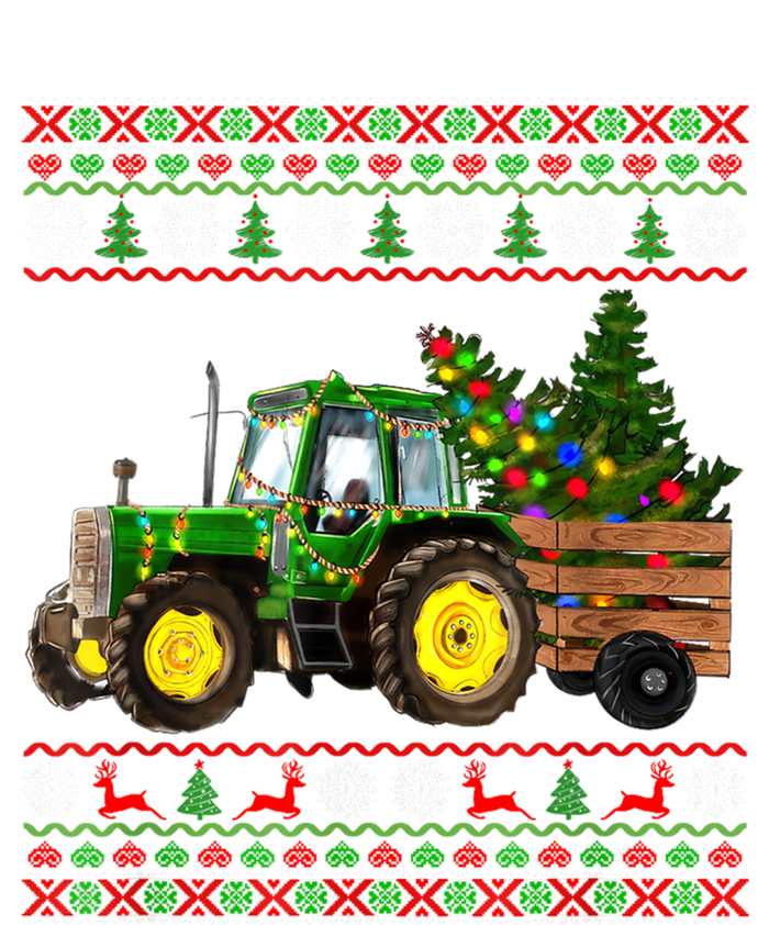 Christmas Is Coming Farmers Santa Claus Reindeer Tractor Cool Gift T-Shirt