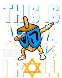 This Is How I Roll Hanukkah Dreidel Chanukah Jew Gift Long Sleeve Pajama Set