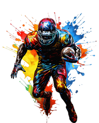 American Football player paint T-Shirt