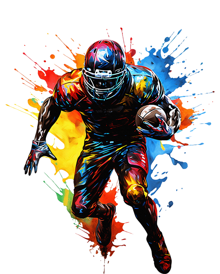 American Football player paint T-Shirt