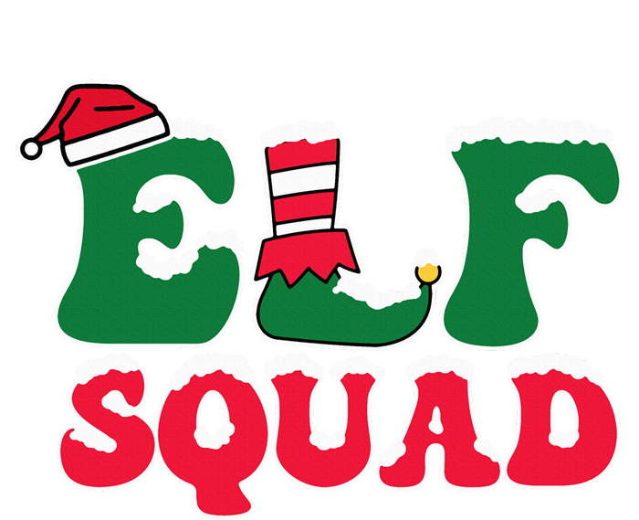 Cute Funny Elf Squad Christmas Seasonal Doggie Tank