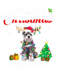 This Is My Christmas Pajama Schnauzer Lover Dog Sweatshirt Cinch Pack Bag