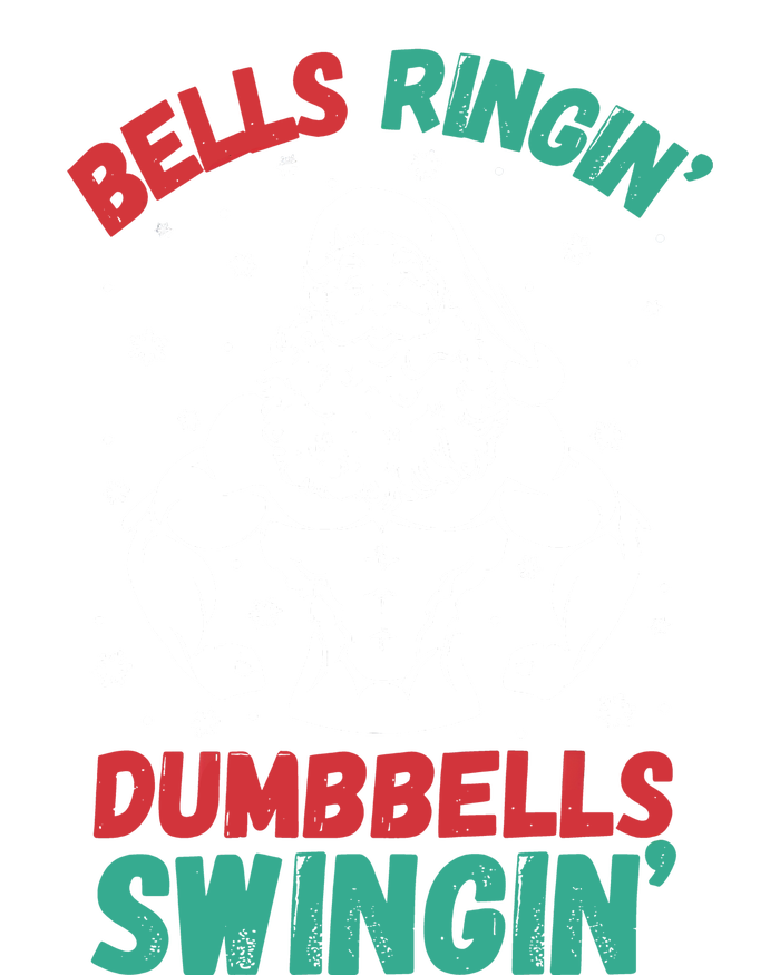 Bells Ringin Dumbbells Swingin Fitness Christmas T-Shirt