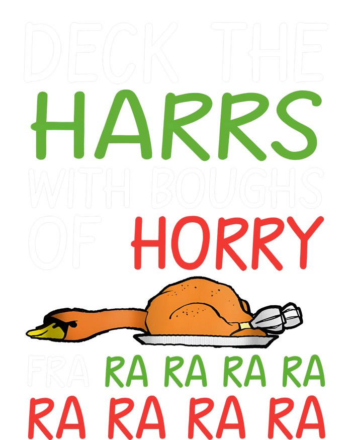 Christmas Deck The Harrs Fra Ra Ra Funny Turkey T-Shirt