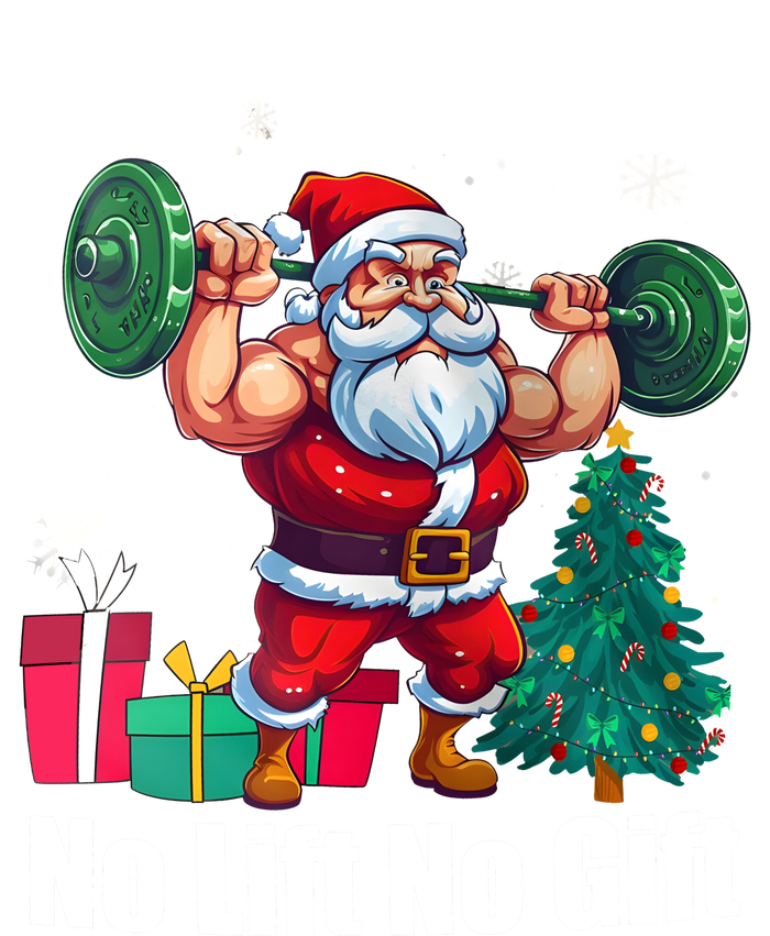 Christmas Workout Santa Claus No Lift No Gift Short Acrylic Beanie