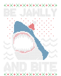 Be Jawlly and Bite Santa Shark Funny Ugly Christmas Sweater Baby Bodysuit